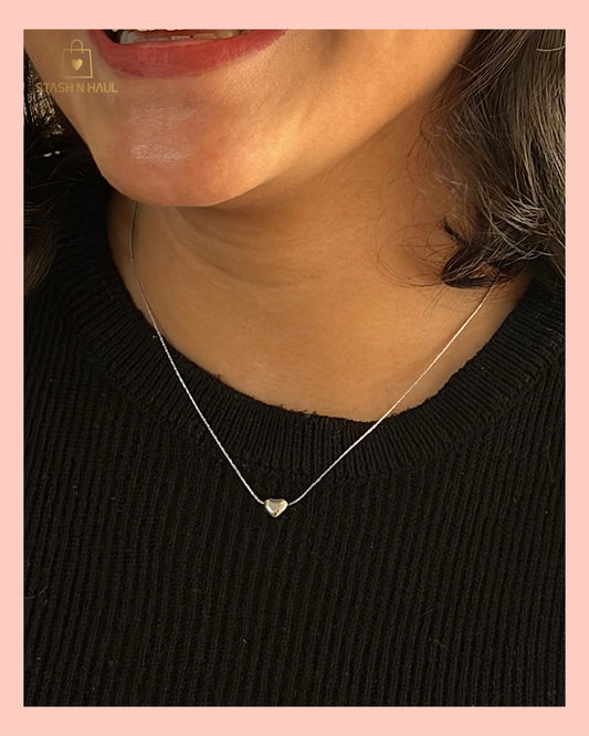 LITTLE HEART (SILVER) NECKLACE