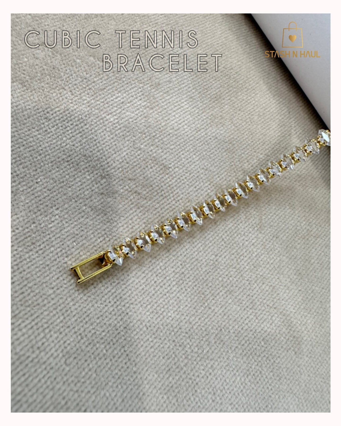 CUBIC TENNIS BRACELET