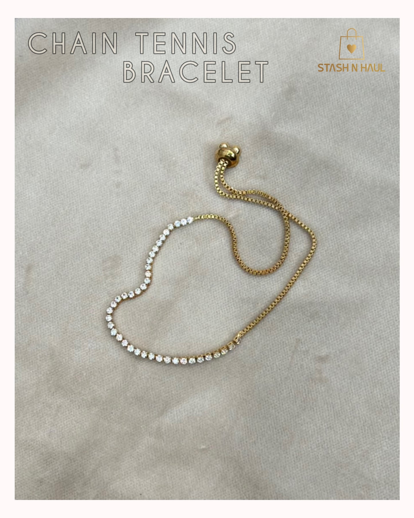 CHAIN TENNIS BRACELET