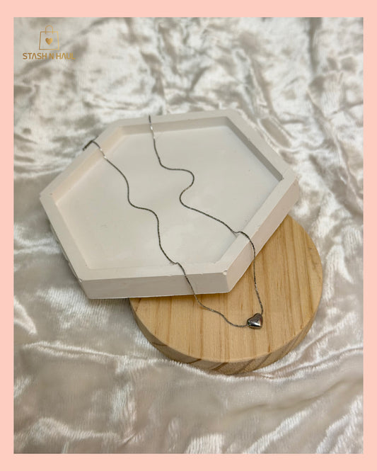 LITTLE HEART (SILVER) NECKLACE