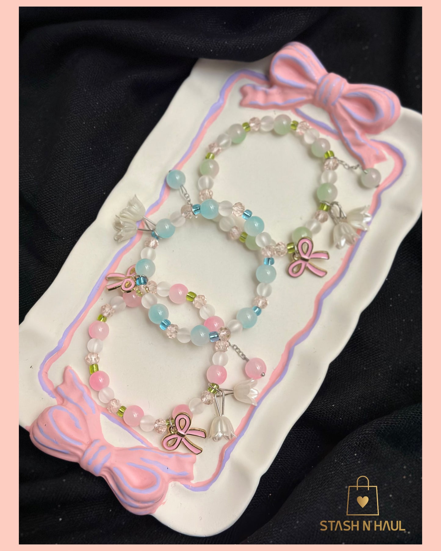 ORCHID BRACELET