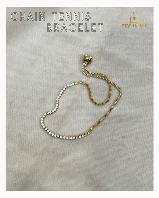 CHAIN TENNIS BRACELET