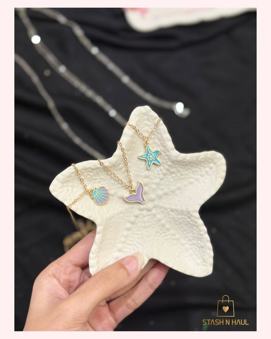 UNDER THE SEA PENDANT NECKLACES